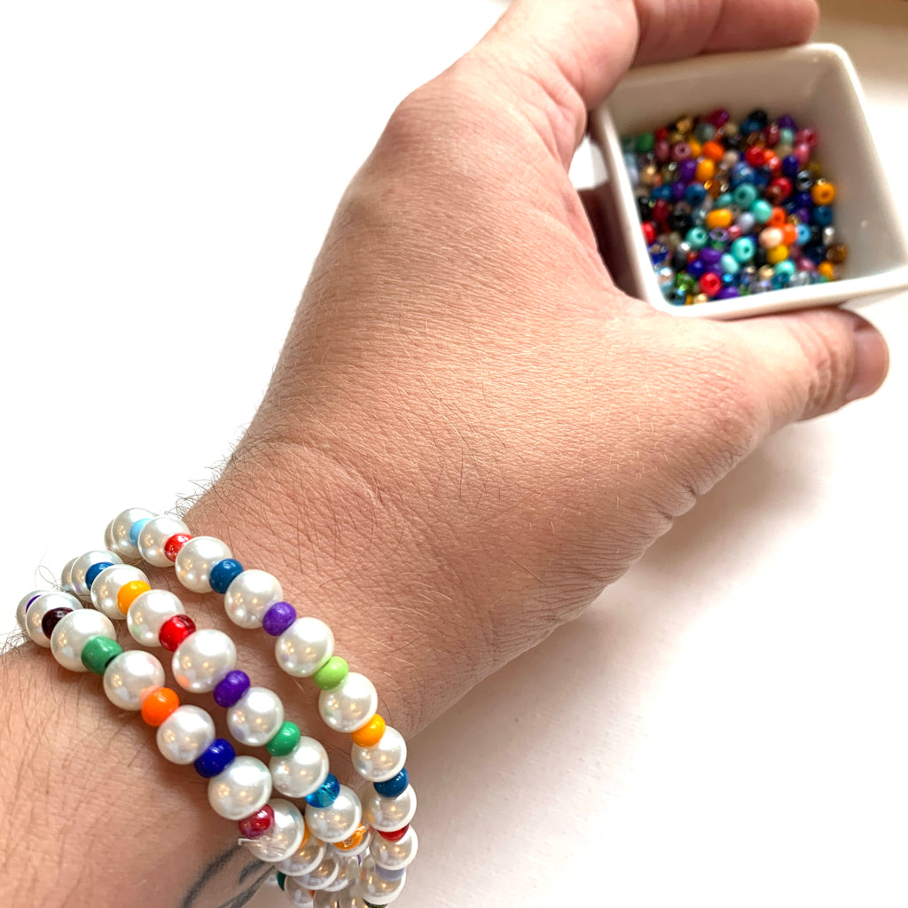 bead your own jewelry make your own jewelry glass pearl jewelry bead kit  