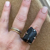 Black Tourmaline Ring #52