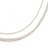 Sterling Silver Fine Cable Chain Necklace
