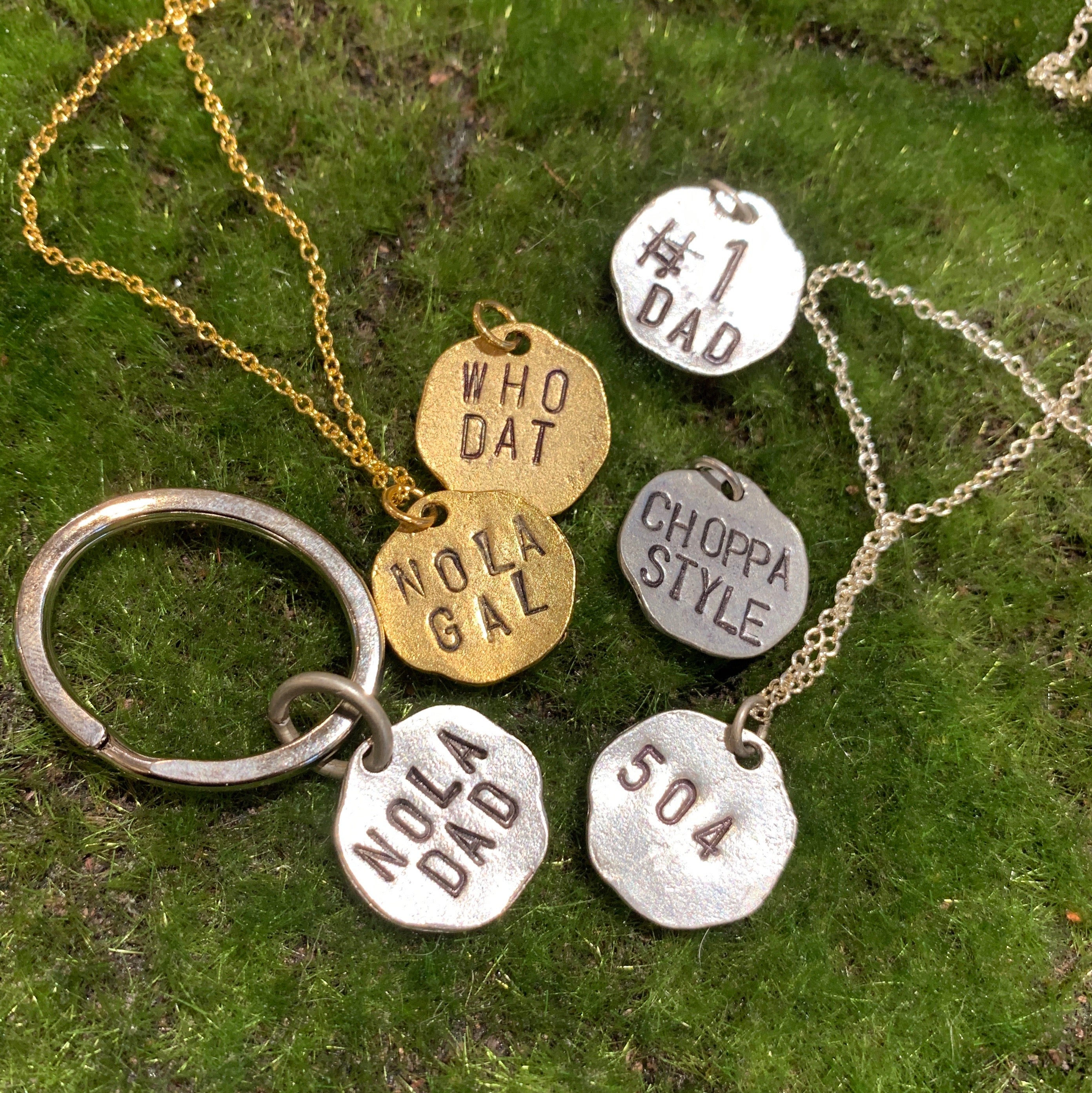 Custom Stamped Charm