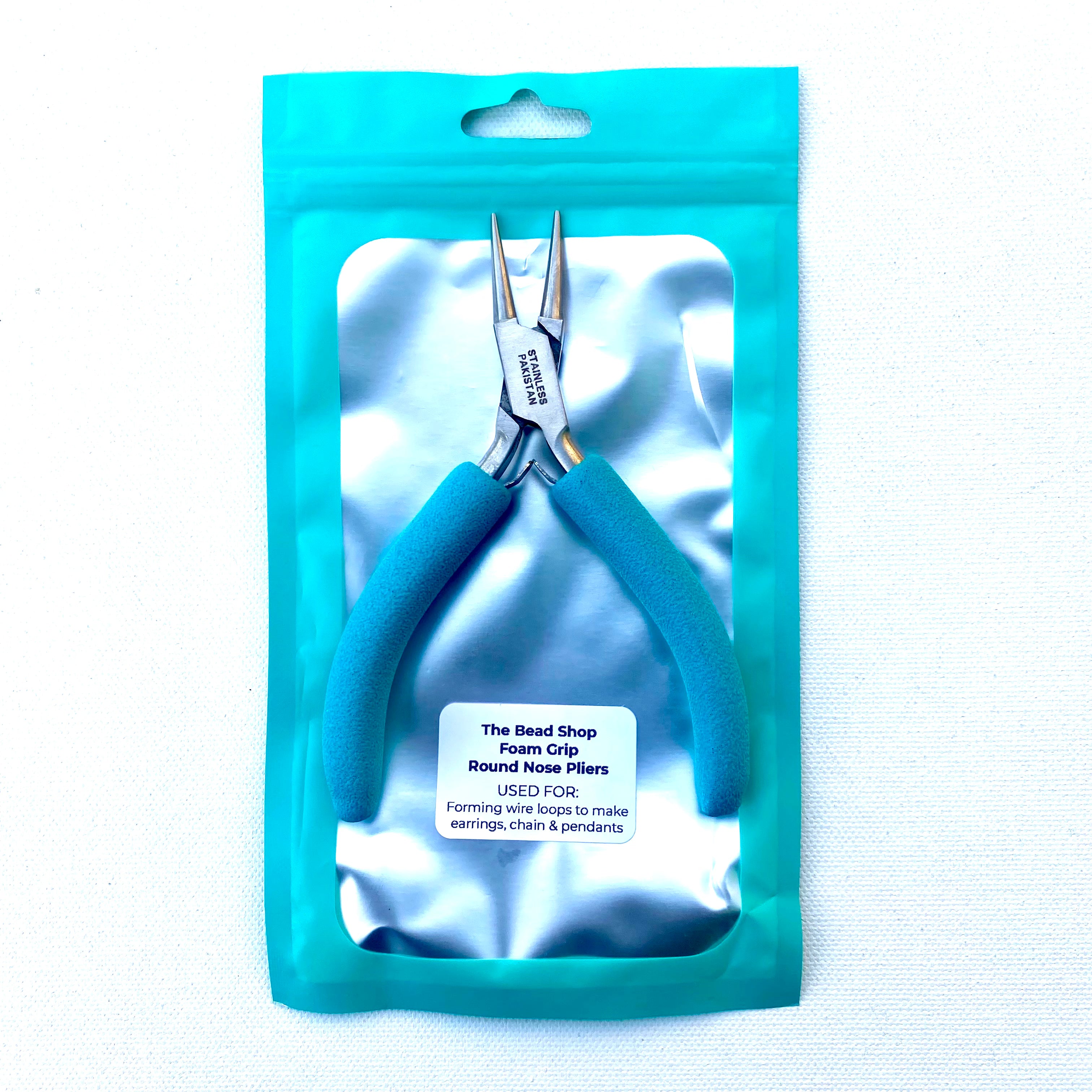 Foam Grip Round Nose Pliers