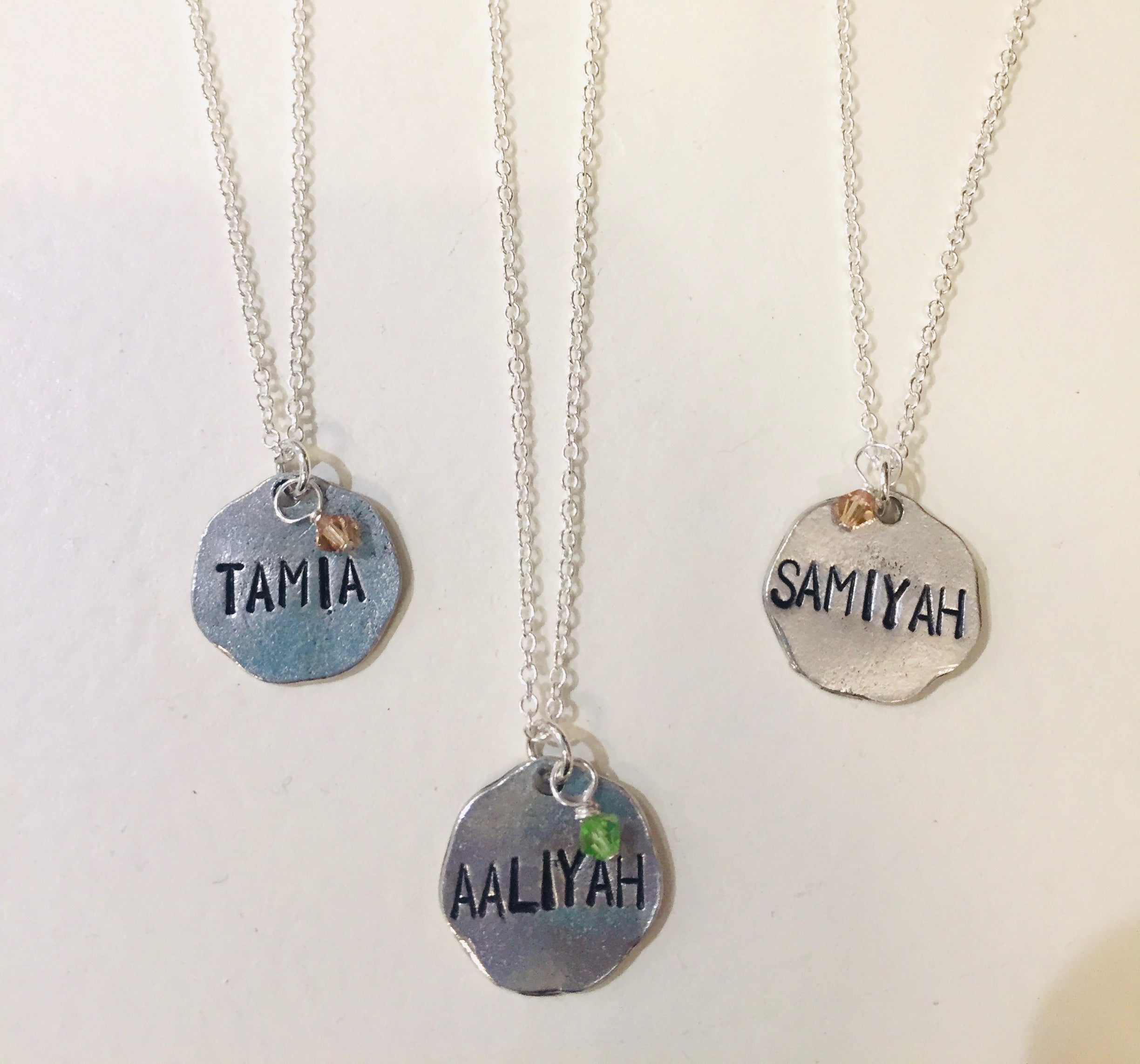 Custom Stamped Charm