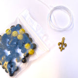 Saints Color Sparkly Bracelet Kit