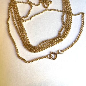 Gold-Filled Rolo Necklace