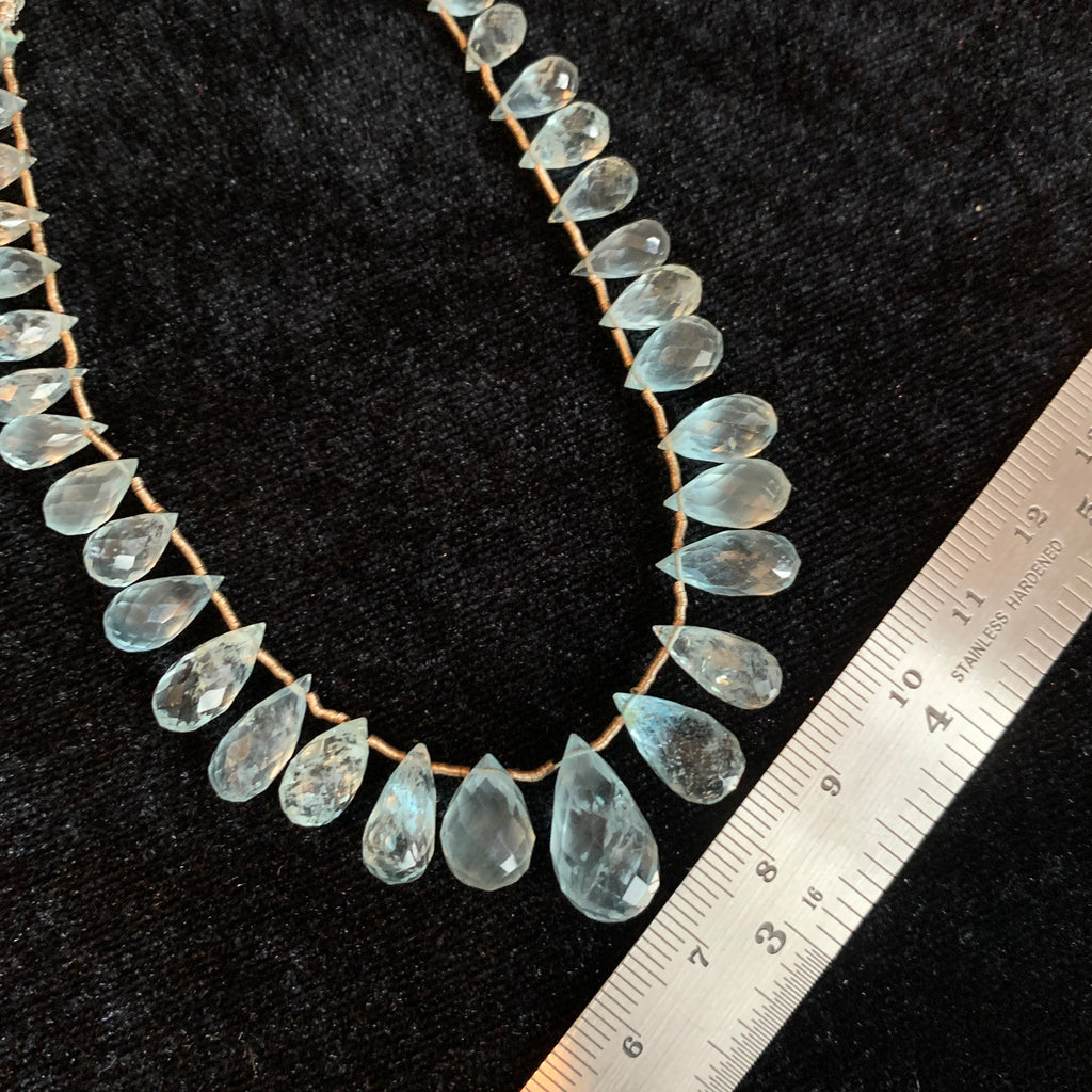 Aquamarine Briolettes