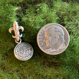 Sterling Silver Water Meter Charms and Earrings
